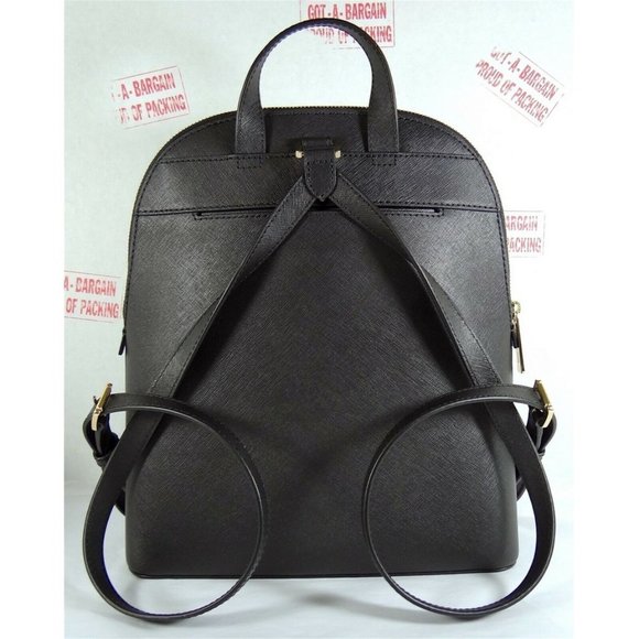 Michael Kors Cindy Black Saffiano Leather Backpack Michael Kors | Bags | Nwt Michael Kors Cindy Large Backpack  main image 3